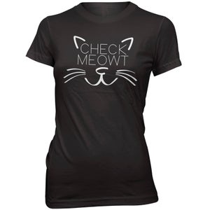 Check Meowt Women's Slogan T-Shirt