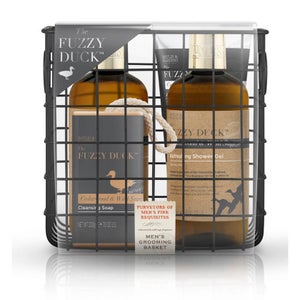 Baylis & Harding Men's Fuzzy Duck Wire Basket Set
