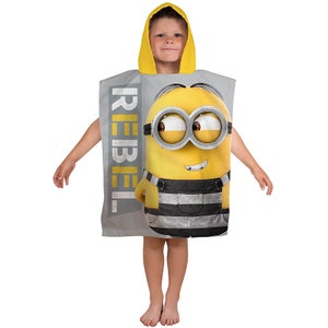 Universal Despicable Me Jailbird Poncho Towel