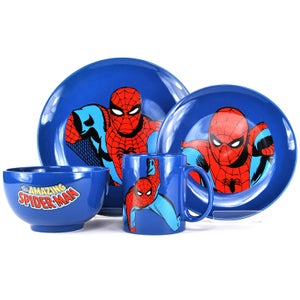 Marvel Spiderman 4 Piece Dinner Set
