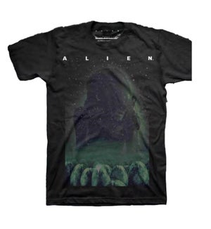 Alien Xenomorph Nest Men's Black T-Shirt