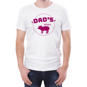 Dad's BBQ Men's White T-Shirt