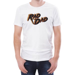 Rad Dad Men's White T-Shirt