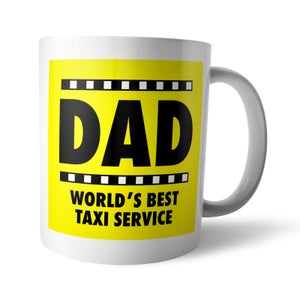 Yellow Dad Taxi Mug