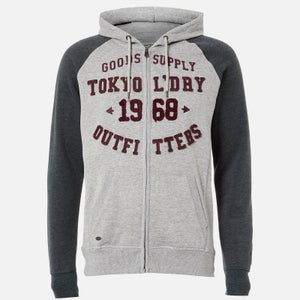 Tokyo Laundry Men's Arapaho Forest Zip Through Hoody - Hunter Green
