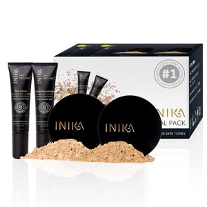 INIKA Powder And Liquid Foundation Trial Pack