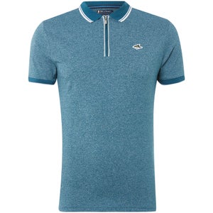Le Shark Men's Holmdale Zip Polo Shirt - Kingfisher