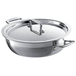Le Creuset 3-Ply Stainless Steel Shallow Casserole Dish - 26cm