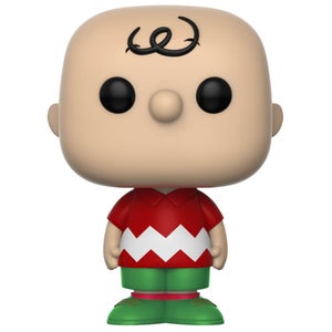 Figura Funko Pop! - Charlie Brown Navideño Exclusiva PIAB - Peanuts