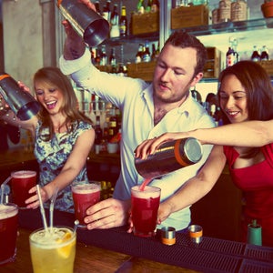 Revolution Bars Cocktail Masterclass and Three-Course Meal for Two