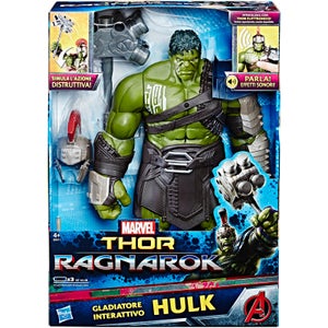 Marvel Avengers Thor: Ragnarok Hulk Interactive Electronic Action Figure
