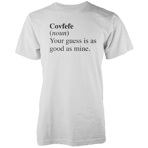 Covfefe Noun Men's White T-Shirt