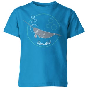 My Little Rascal Kids Starwhal Blue T-Shirt