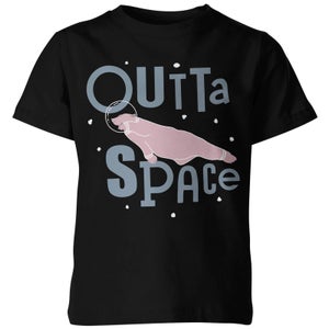 My Little Rascal Kids Outta Space Black T-Shirt