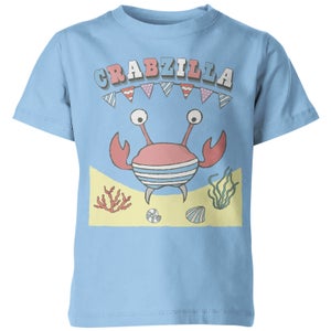 My Little Rascal Crabzilla Kids' T-Shirt - Light Blue