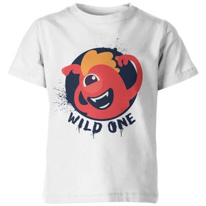 My Little Rascal Kids Wild One White T-Shirt