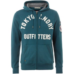 Tokyo Laundry Men's Mount Chippewa Zip Through Hoody - Tokyo Teal