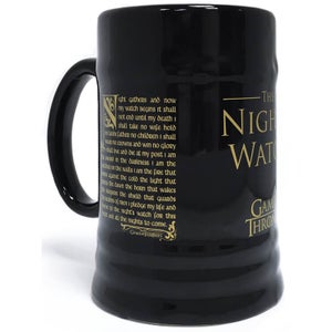 Game of Thrones Stein (Night's Watch Oath)