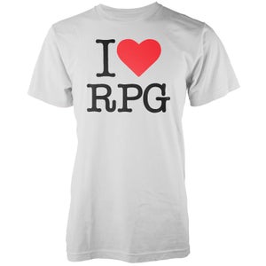 I Love RPG Men's White T-Shirt