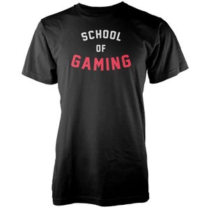 School of Gaming Men's Black T-Shirt
