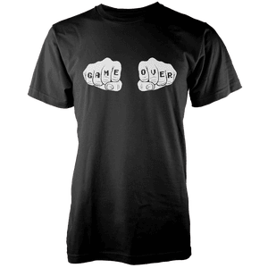 Game Over Knuckles Men's Black T-Shirt