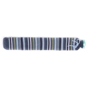 Warmies Extra Long Hot Water Bottle - Blue Thin Stripe