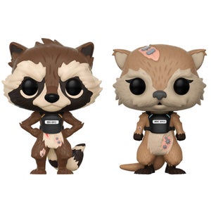 Guardians of the Galaxy Tell Tales Rocket & Lylla 2-pack Pop! Vinyl Figures