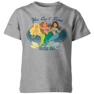 You Can't Swim With Us Kids' Grey T-Shirt