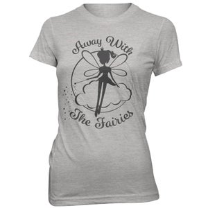 Away With The Faries Women's Grey T-Shirt