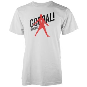Goal Machine Men's White T-Shirt