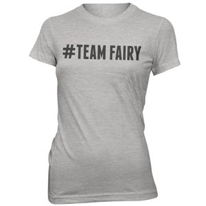 Hashtag Team Fairy Women's Grey T-Shirt