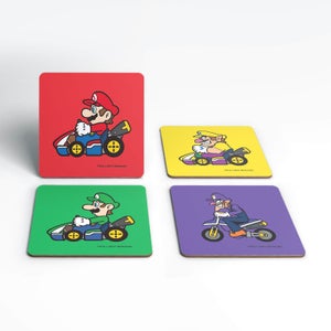 Nintendo Super Mario Wario Coaster Set