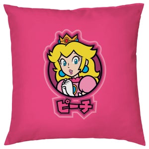 Nintendo Peach Kanji Cushion Cover