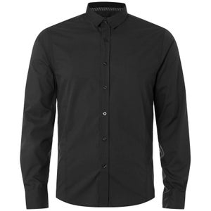 Brave Soul Men's Tudor Shirt - Black