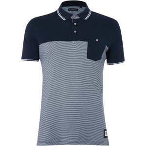 Brave Soul Men's Othello Polo Shirt - China Blue