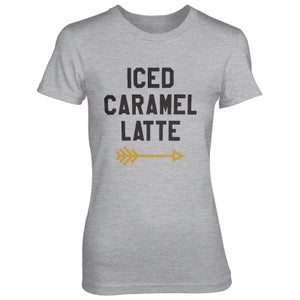 Iced Caramel Latte Women's Grey T-Shirt