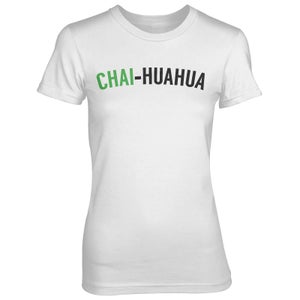 Chai-huahua Women's White T-Shirt