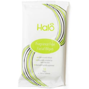 Halo Fragrance Free Facial Wipes
