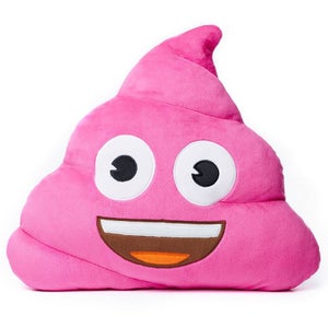 Pink Poo Emoji® Cushion