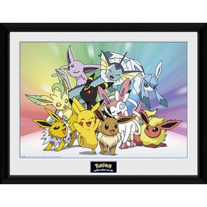 Pokémon Eevee - 16 x 12 Inches Framed Photograph