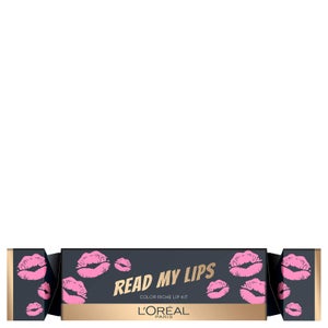 L'Oréal Paris Read My Lips Pink Cracker Lip Kit