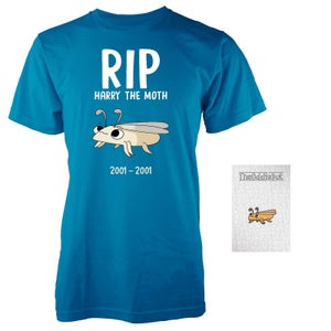Odd1sOut Harry the Moth T-shirt & Pin Bundle