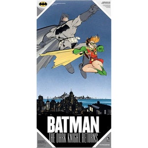 The Dark Knight Returns Glass Poster - Batman and Robin (60 x 30cm)