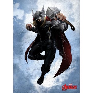 Marvel Comics Metal Poster - Dark Thor (32 x 45cm)