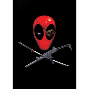 Marvel Comics Metal Poster - Piratepool (32 x 45cm)