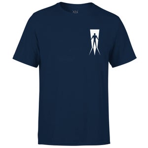 T-Shirt Homme Logo Shadowman Classique Valiant Comics - Bleu Marine