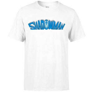 T-Shirt Homme Logo Shadowman Classique Valiant Comics - Blanc
