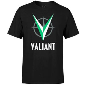 Camiseta Valiant Comics Logo Verde - Hombre - Negro