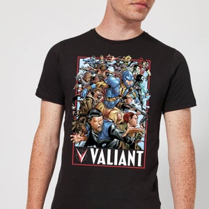 Camiseta Valiant Comics Valiant 01 - Hombre - Negro