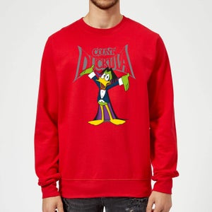 Count Duckula Welcome Logo Red Sweatshirt